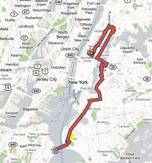 Nyc Half Marathon 2024 Map Gigi Jordana